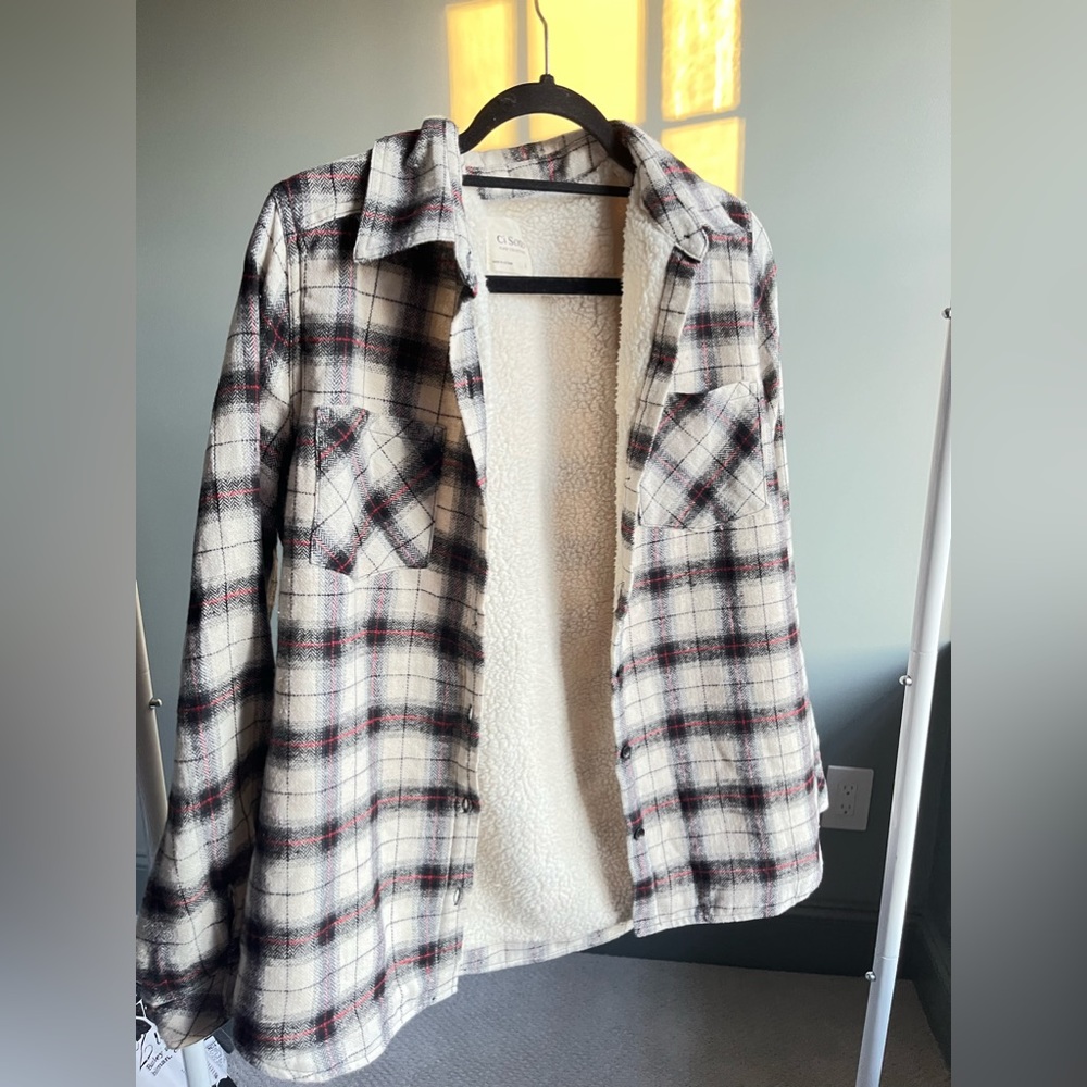 sherpa lined flannel